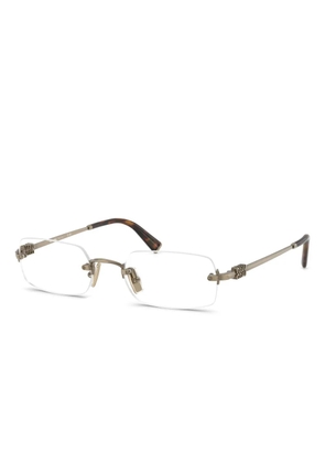 Miu Miu Eyewear rectangle-frame glasses - Grey