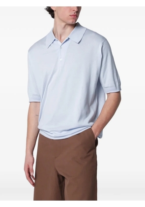 John Smedley short-sleeve polo shirt - Blue