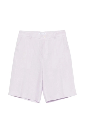 Manuel Ritz button shorts - Purple