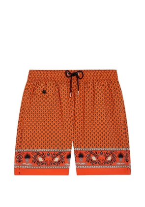 FURSAC graphic-print swim shorts - Orange