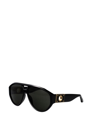 Linda Farrow Portia geometric sunglasses - Black