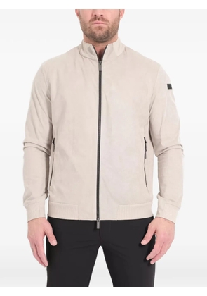 RRD zip rib-knit jacket - Neutrals