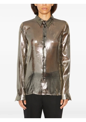 SAPIO N16 silk shirt - Gold