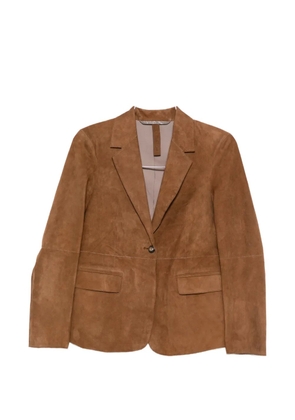 The Jackie Leathers Beatriz suede jacket - Brown