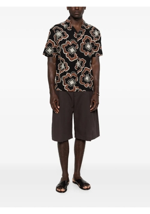 Antony Morato Dover floral shirt - Black