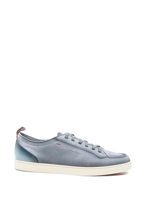 Santoni lace-up sneakers - Blue