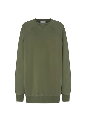 Halfboy zipped-sleeve sweatshirt - Green