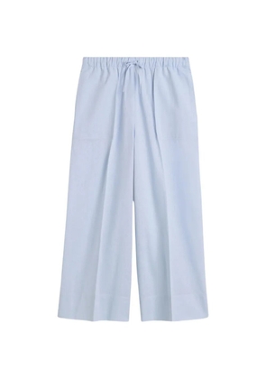 TOTEME drawstring palazzo pants - Blue
