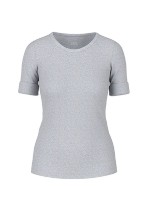 MARCCAIN rolled-sleeve T-shirt - Grey