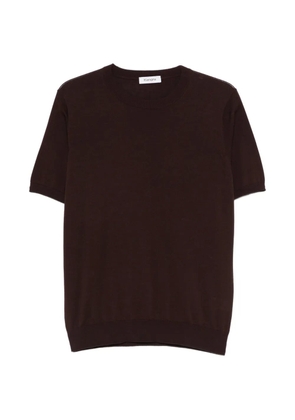 Kangra short-sleeve crew-neck T-shirt - Brown
