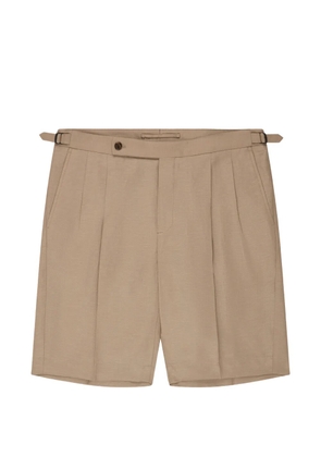 slowear pleated shorts - Neutrals