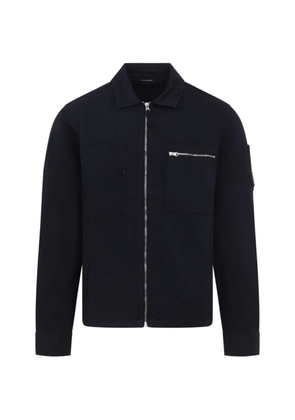 C.P. Company zip-up shirt - Blue