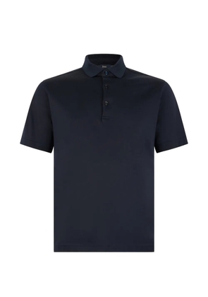 Herno short-sleeve polo shirt - Blue