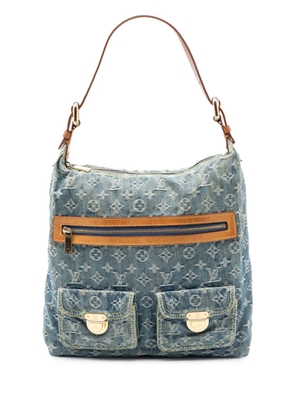 Louis Vuitton Pre-Owned 2008 Monogram Denim Baggy GM shoulder bag - Blue