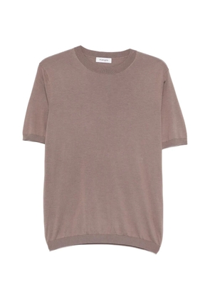 Kangra short-sleeve crew-neck T-shirt - Brown