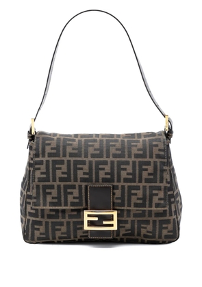 Fendi Pre-Owned 20th Century Zucca Canvas Mamma Forever shoulder bag - Brown
