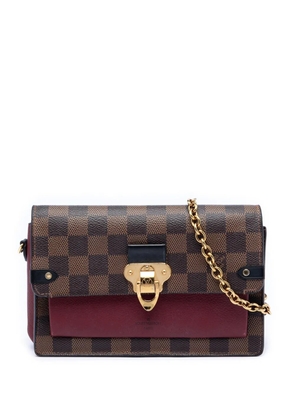 Louis Vuitton Pre-Owned 2019 Damier Ebene Vavin Wallet on Chain crossbody bag - Brown