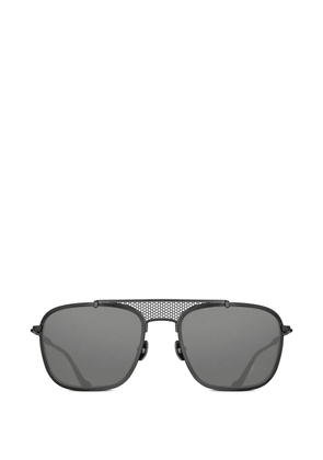 Matsuda perforated square sunglasses - Black