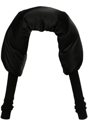 Rick Owens Duvetina shroud cape - Black