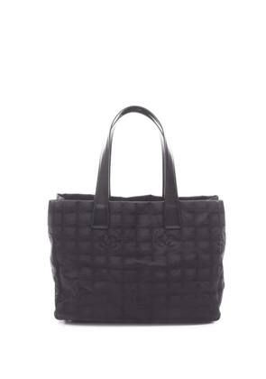 CHANEL Pre-Owned 2004-2005 New Travel Line Nylon tote bag - Black