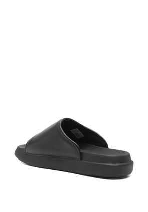 Y-3 logo slides - Black