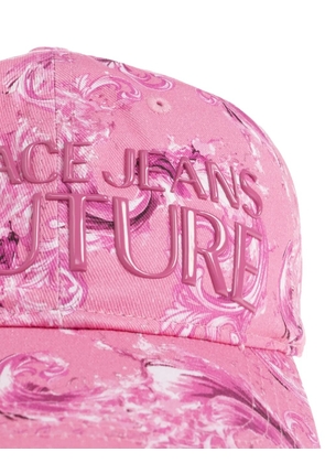Versace Jeans Couture Barocco-print baseball cap - Pink