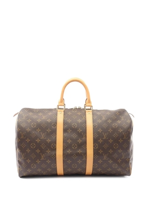 Louis Vuitton Pre-Owned 2001 Monogram Keepall 45 travel bag - Brown