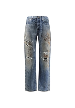 Rick Owens DRKSHDW distressed jeans - Blue