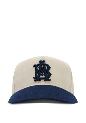 ABOUTBLANK monogram-logo contrast cap - Neutrals
