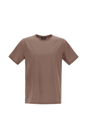 Herno crew-neck T-shirt - Brown