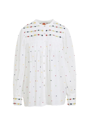 FARM Rio cotton shirt - White