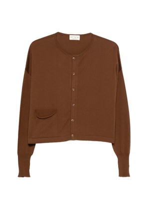 Ma'ry'ya buttoned cardigan - Brown