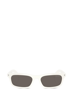 Prada Eyewear rectangle-frame sunglasses - White