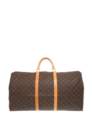 Louis Vuitton Pre-Owned 2001 Monogram Keepall 60 travel bag - Brown
