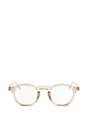Linda Farrow Heath round glasses - Neutrals