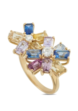LB Exclusive sapphire and diamond ring - Gold