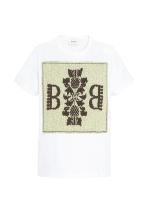 Barrie B-logo patch T-shirt - White