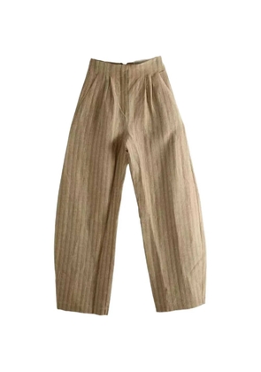 Cortana striped trousers - Neutrals