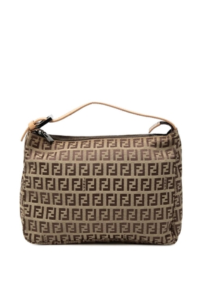 Fendi Pre-Owned 2000-2010 Zucchino Canvas handbag - Brown