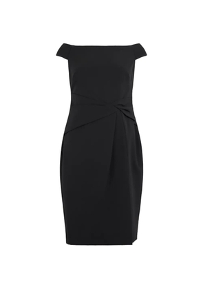 Lauren Ralph Lauren off-the-shoulder mini dress - Black
