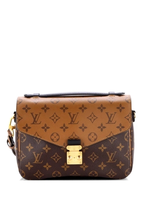 Louis Vuitton Pre-Owned Pochette Metis Reverse Monogram Canvas crossbody bag - Brown