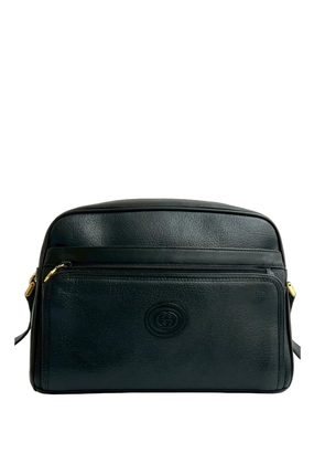 Gucci Pre-Owned 20th Century Grained Calfskin Interlocking G crossbody bag - Black