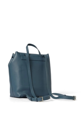 Coccinelle top-handle leather backpack - Blue