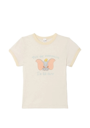 RE/DONE 60s graphic T-shirt - Neutrals