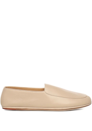 Loro Piana leather ballet flats - Neutrals
