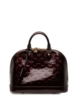 Louis Vuitton Pre-Owned 2012 Monogram Vernis Alma PM handbag - Purple