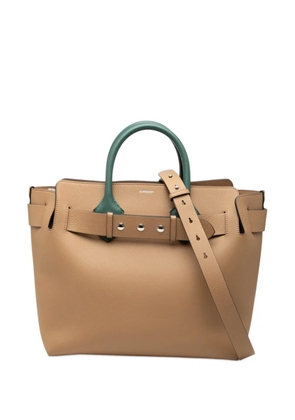 Burberry Pre-Owned 2000-2017 Medium Tricolor Leather Marais Belt Bag satchel - Neutrals