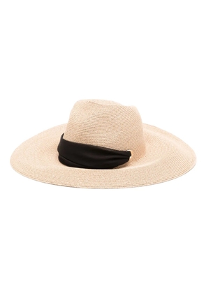 Eugenia Kim Cassidy woven sun hat - Neutrals