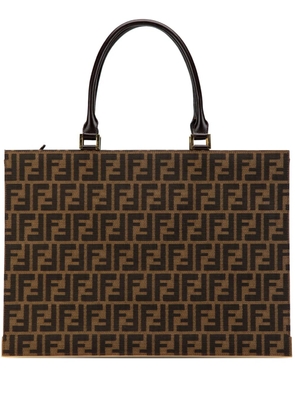 Fendi Pre-Owned 2000-2010 Zucca Canvas tote bag - Brown