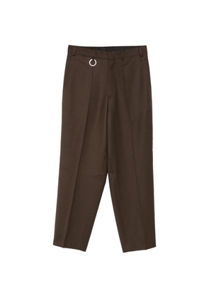 Études Studio ring detail suit trousers - Brown